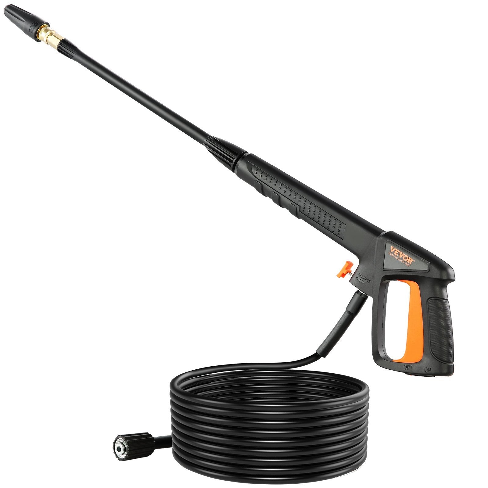 Electric Pressure Washer, 2150-PSI 1.85-GPM, Foam Cannon High-Pressure With 5 Different Nozzle, 20ft Hose35ft Cord Lightweight Washer, Portable Cleans Cars