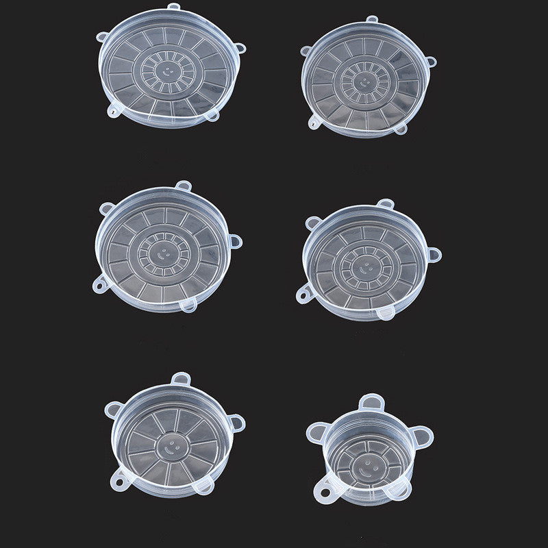 Stretching silicone fresh-keeping cover