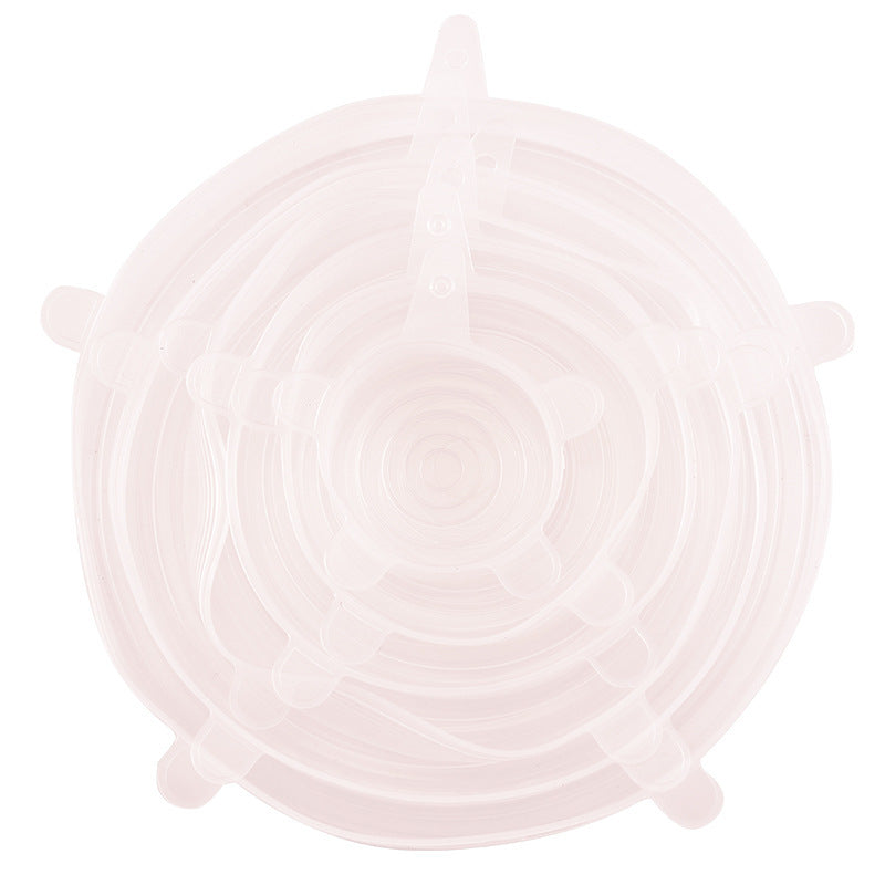 Stretching silicone fresh-keeping cover