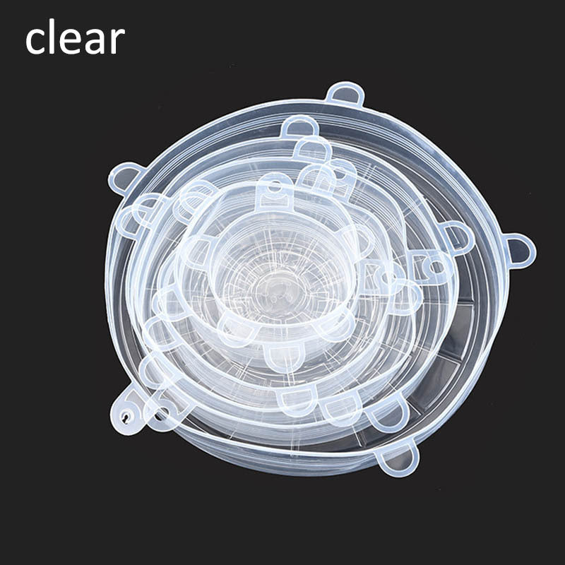 Stretching silicone fresh-keeping cover