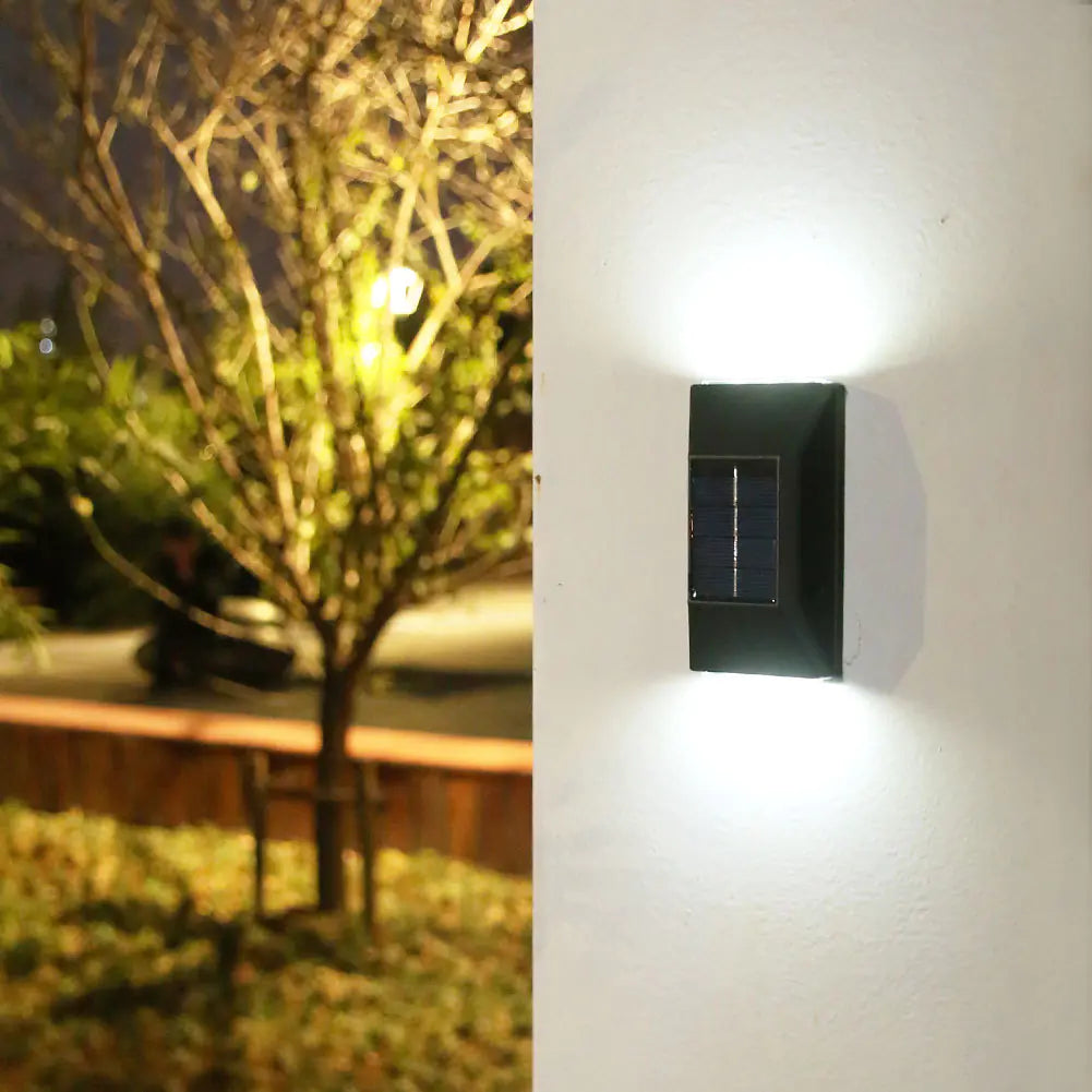 Smart Waterproof Solar Outdoor Wall Lights for Gardens