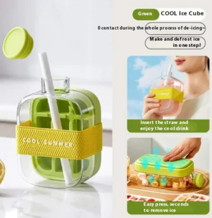 ChillCup Ice/fruit Molder with Straw