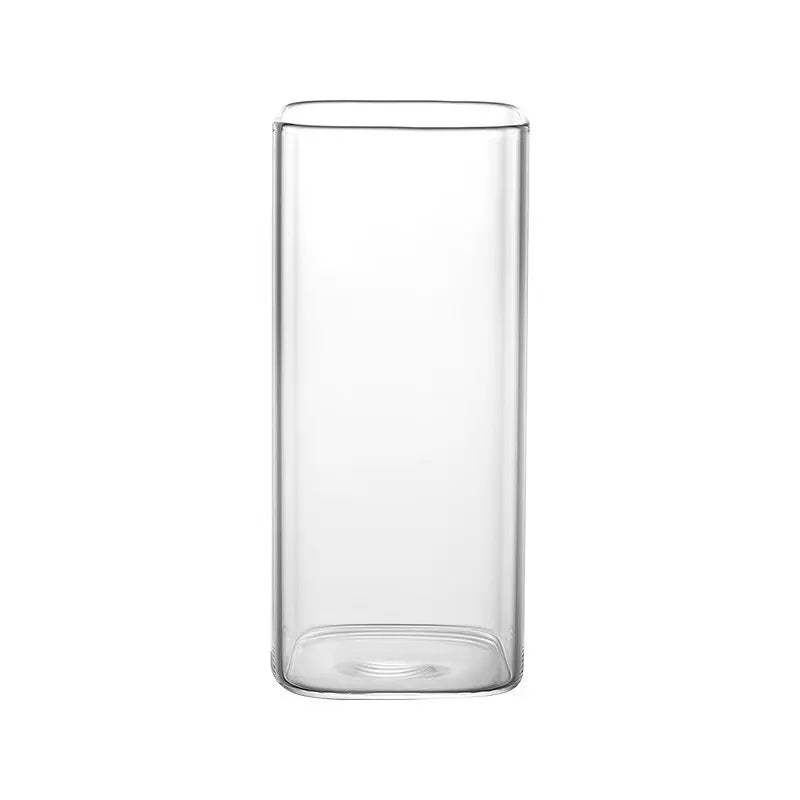 Modern Square Beverage Cup with Lid