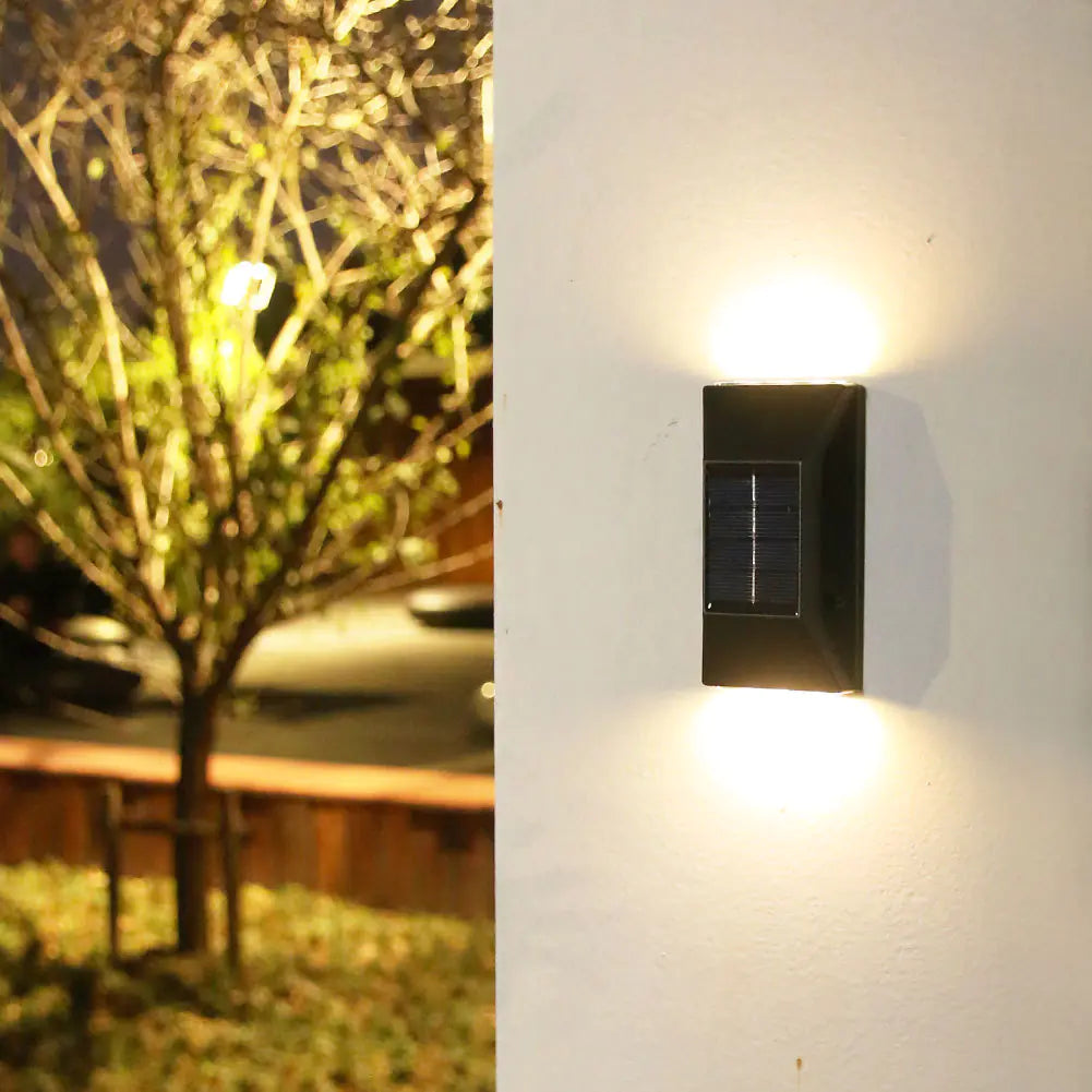 Smart Waterproof Solar Outdoor Wall Lights for Gardens