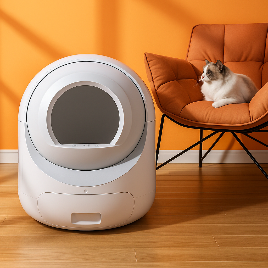 Smart Litter Box Dual Deodorization with App Control
