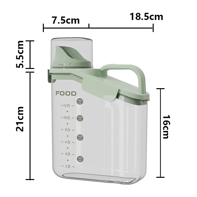 Clear Airtight Grain Keeper