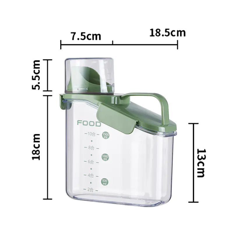 Clear Airtight Grain Keeper