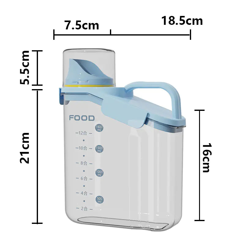 Clear Airtight Grain Keeper