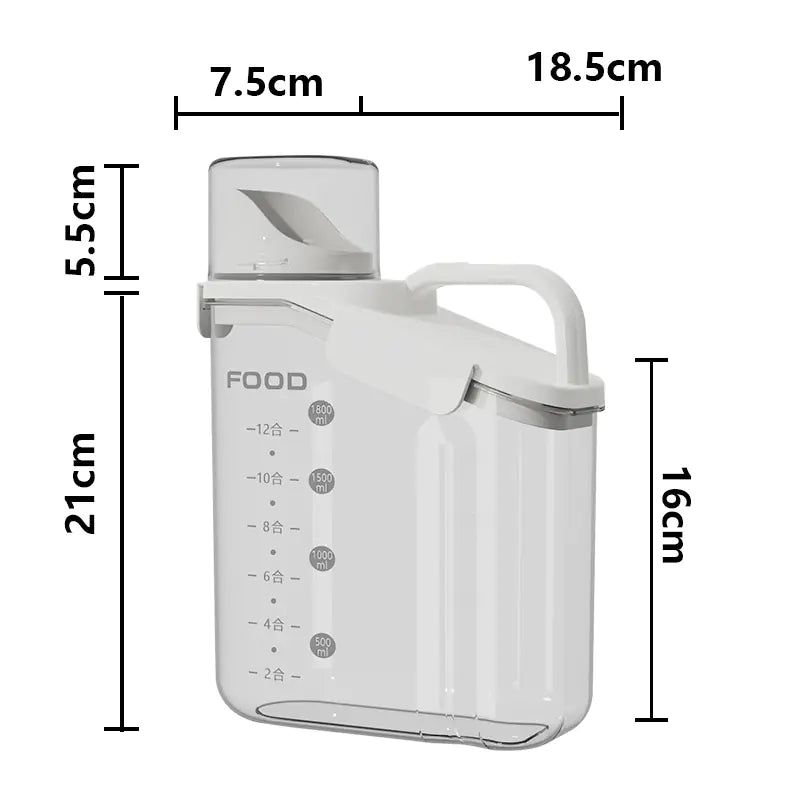 Clear Airtight Grain Keeper
