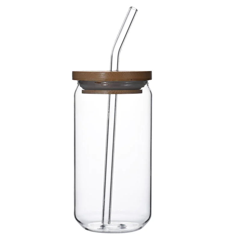 EcoGlass Cup with Bamboo Lid